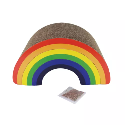 Turbo® by Coastal Rainbow Stack Cat Scratcher Product image